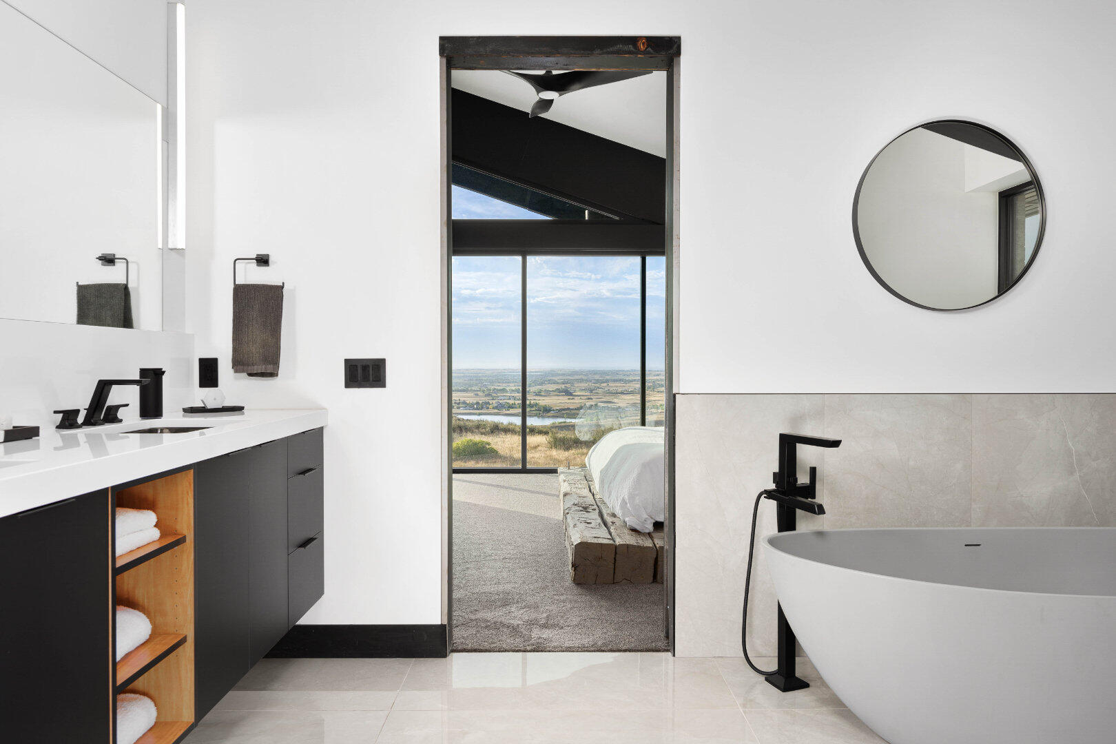 Primary bath toward bedroom