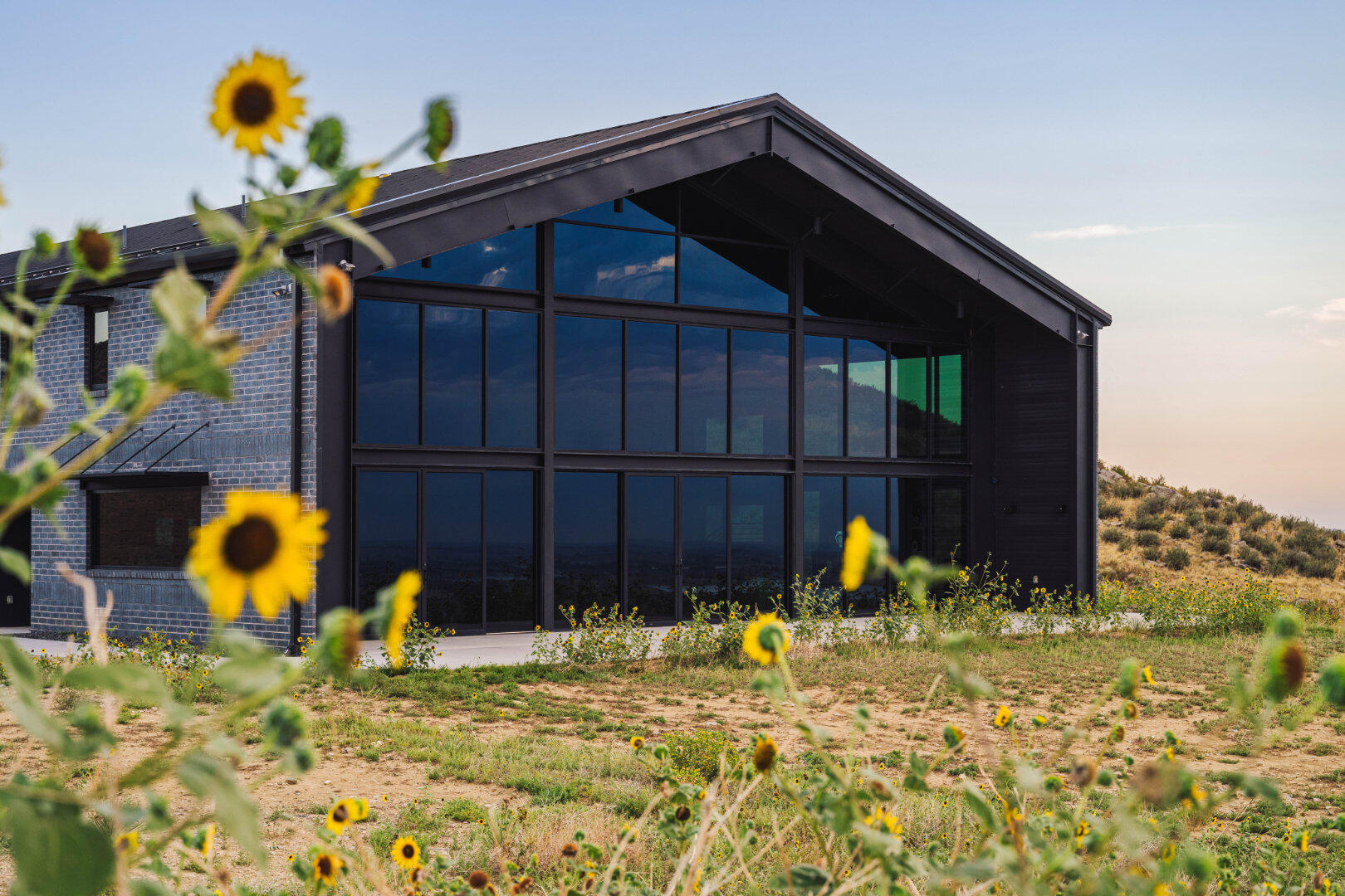 Front from southwest