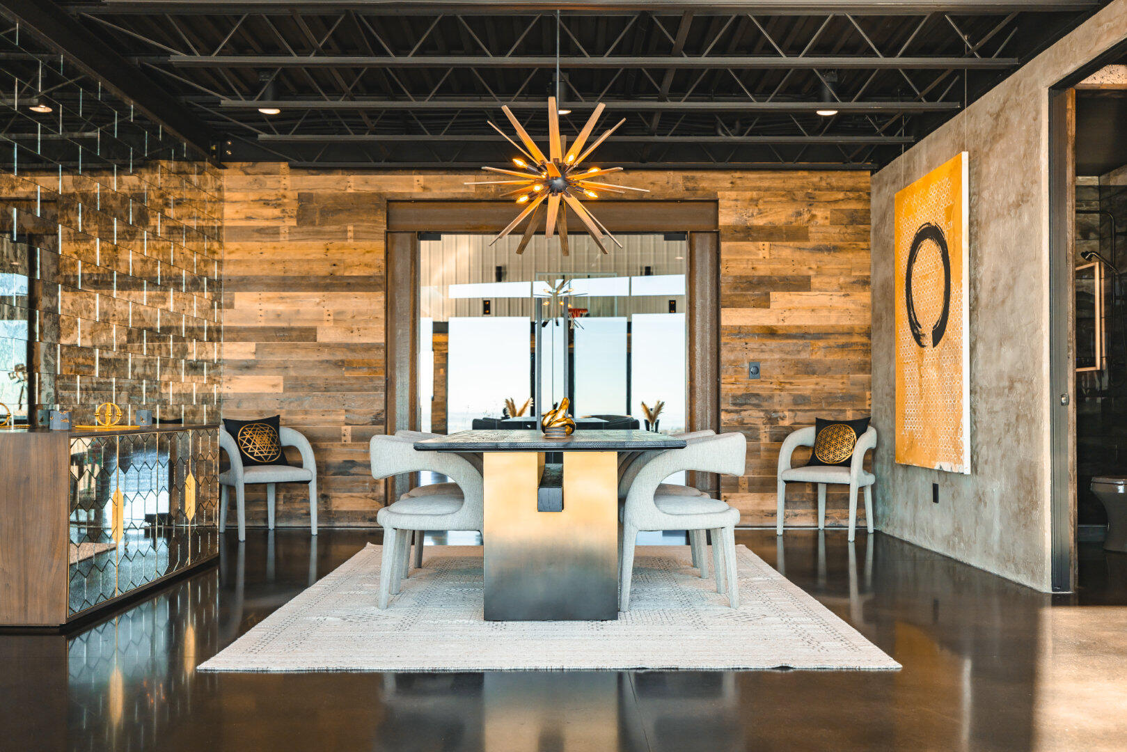 Dining toward garage