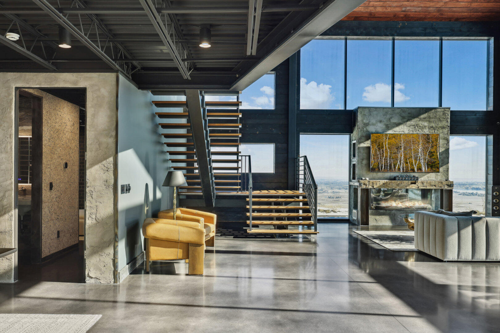 Stair view from foyer