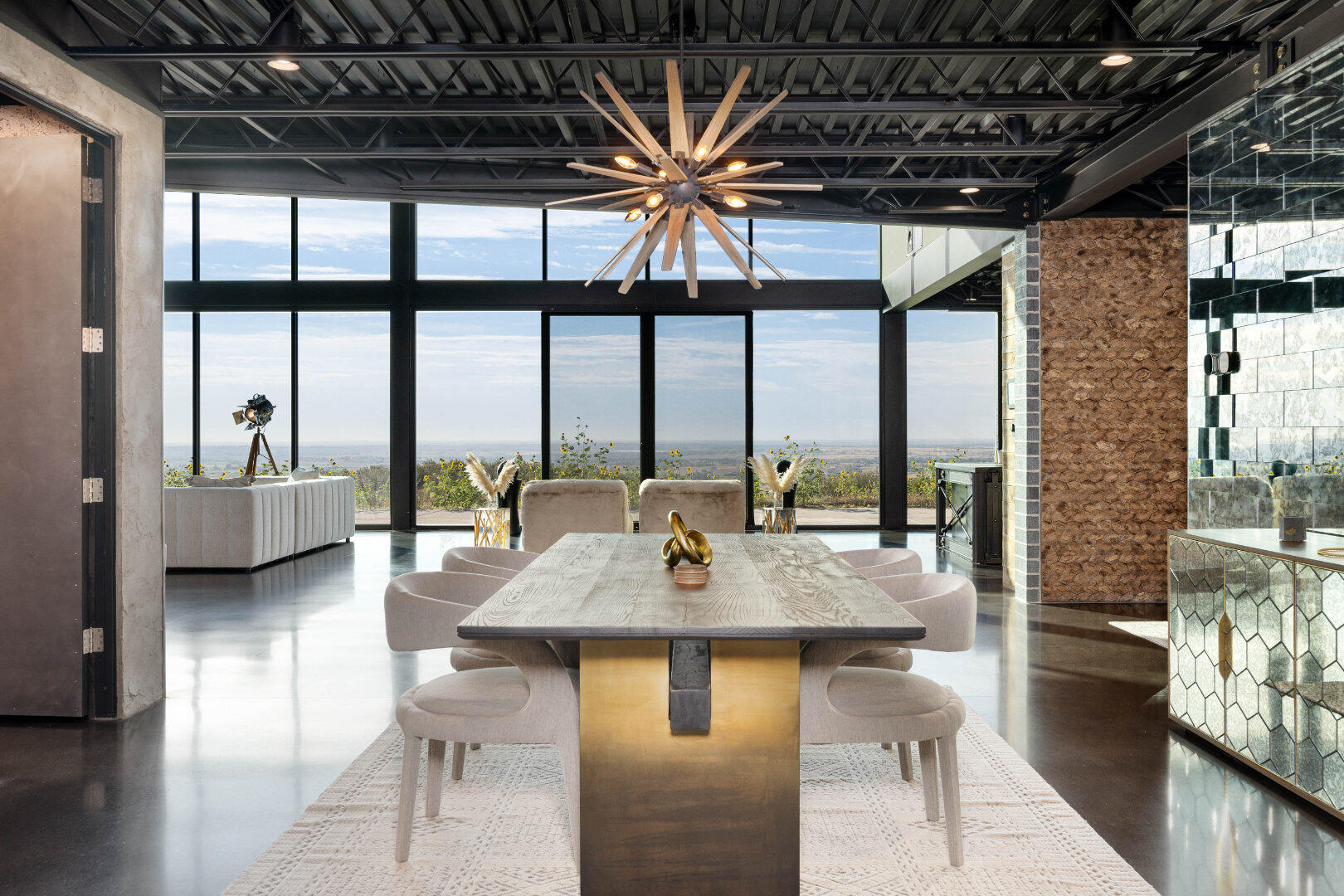 Dining toward great room