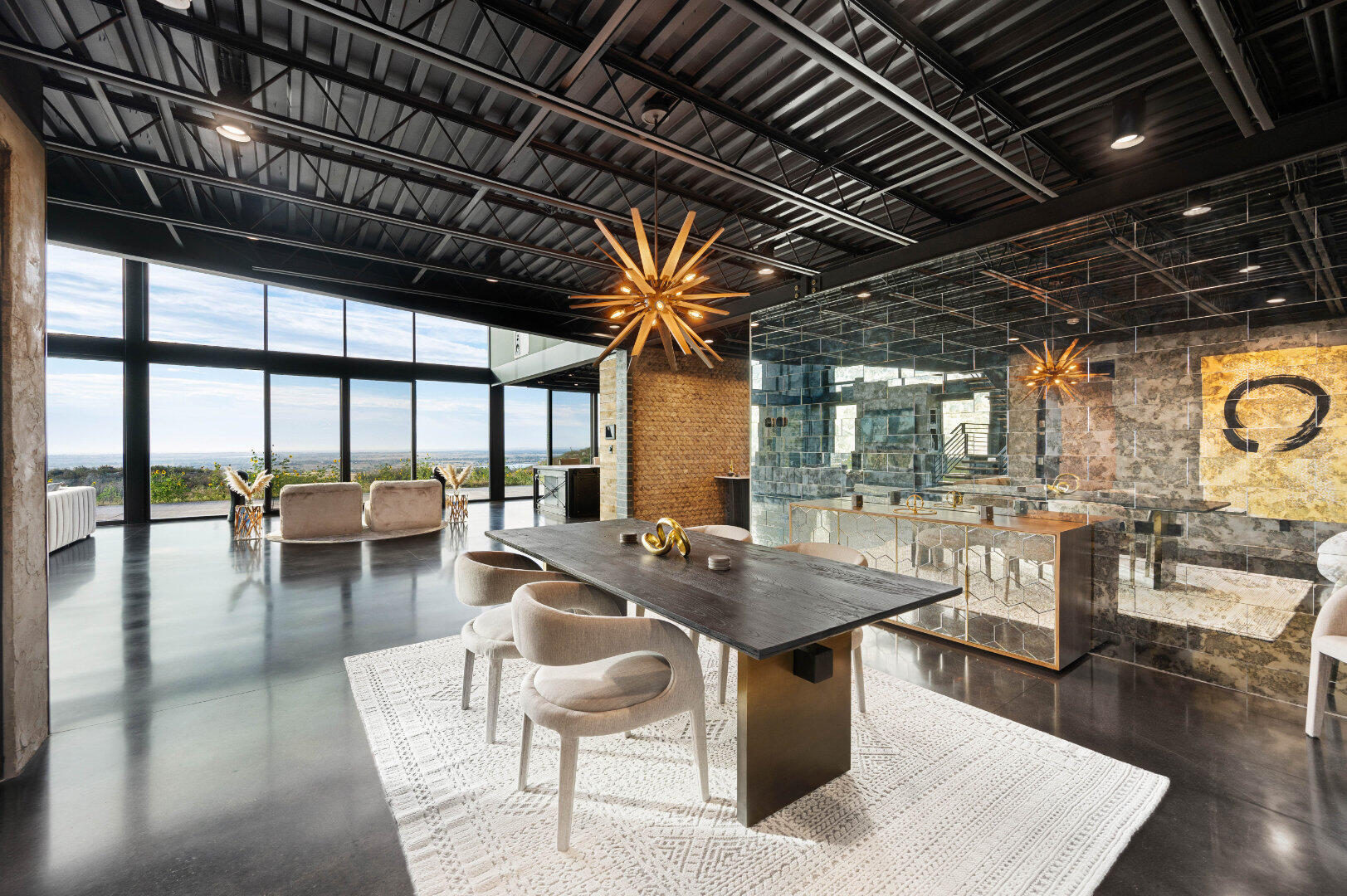 Dining toward great room